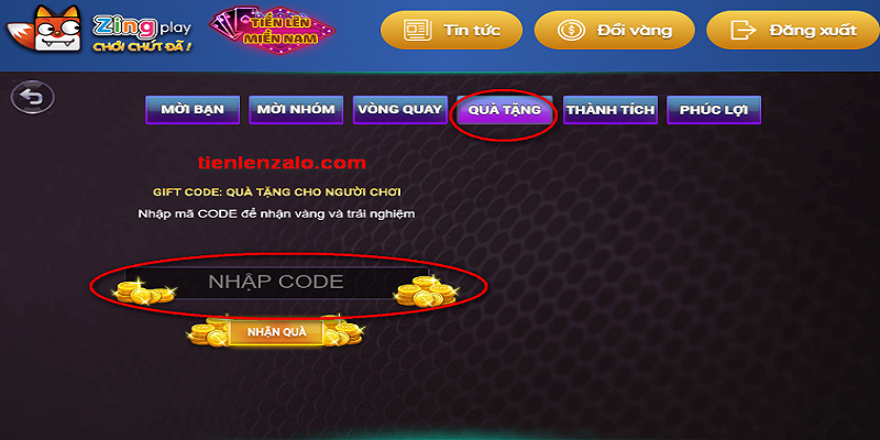 Hướng dẫn cách nạp tiền Tiến Lên Miền Nam Zalo chi tiết nhất 6 nap tien tien len mien nam zalo 4